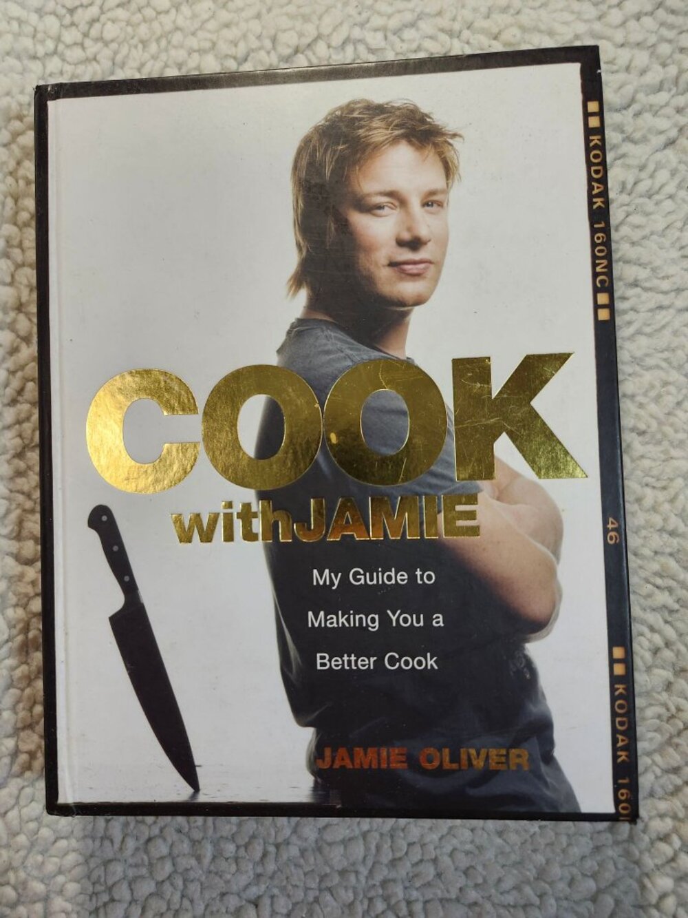 Cook with JAMIE Jamie Oliver Hardcover Cookbook Recipes 2007 First US Edition
